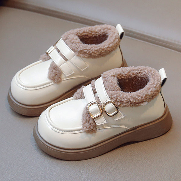 Pantofi de toamna-iarna cu puf interior