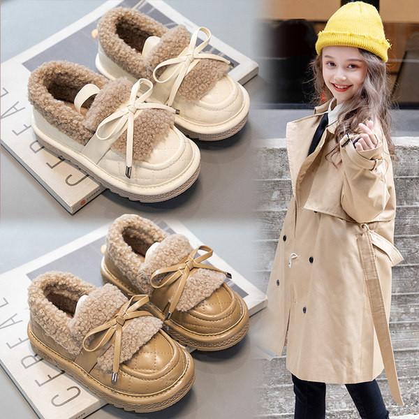 Pantofi pentru copii - cu panglica si captuseala