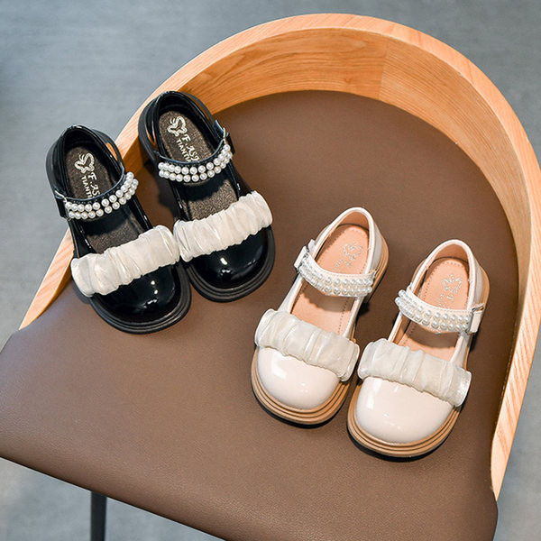 Pantofi copii cu perle pentru fete