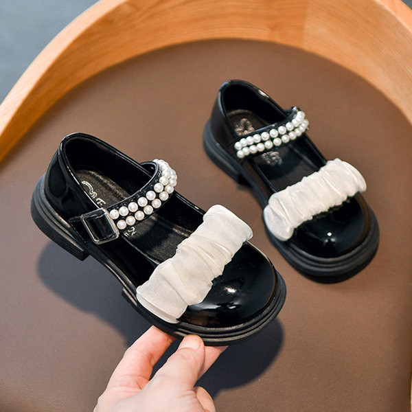Pantofi copii cu perle pentru fete
