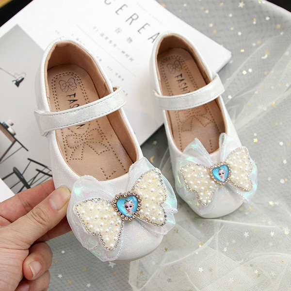 Pantofi casual pentru fete - cu perle