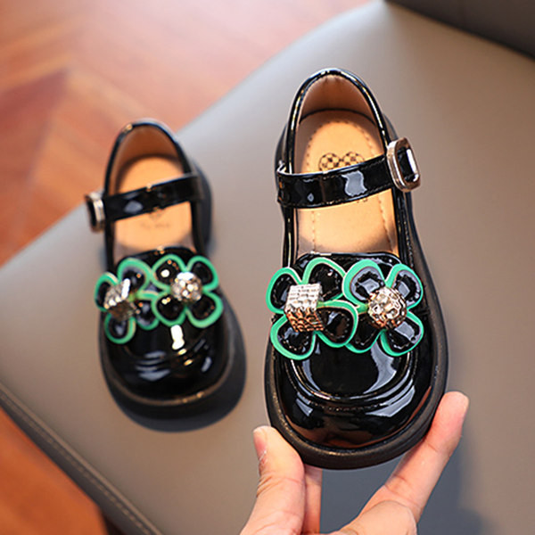 Pantofi copii pentru fete cu motiv floral