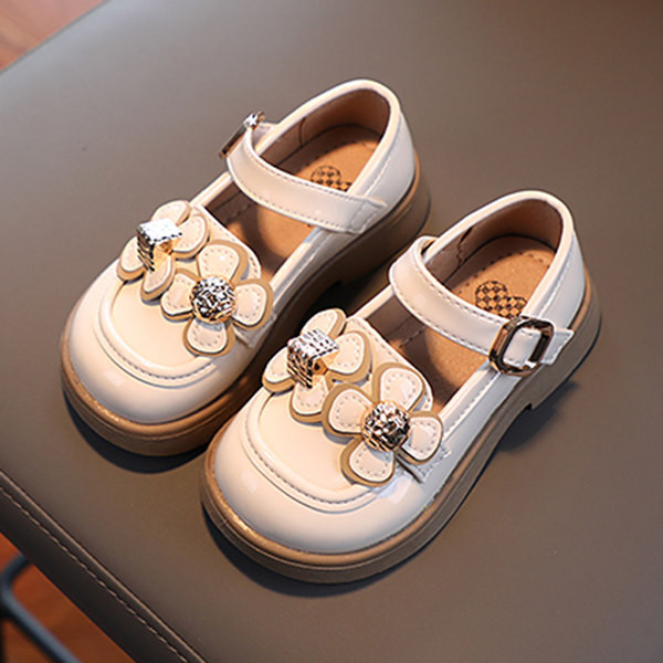 Pantofi copii pentru fete cu motiv floral