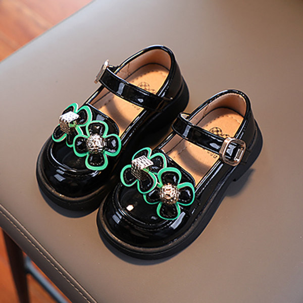 Pantofi copii pentru fete cu motiv floral