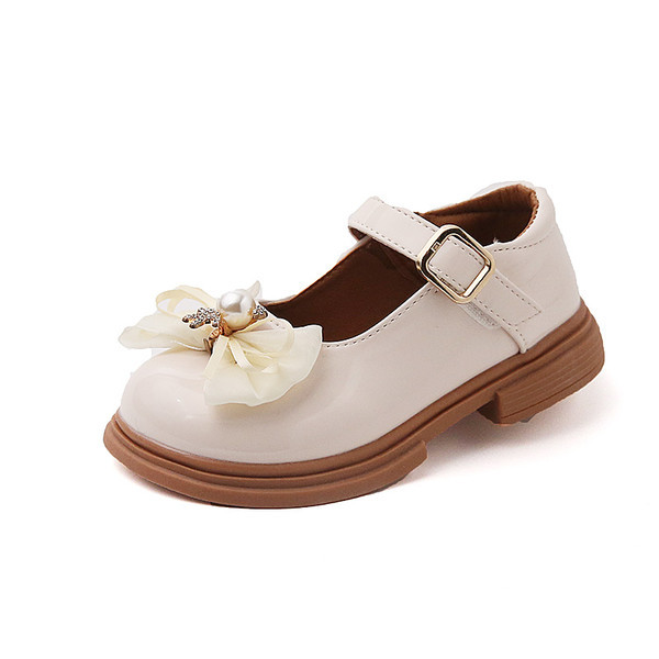 Pantofi casual pentru copii din piele ecologica cu panglica si inchidere cu velcro