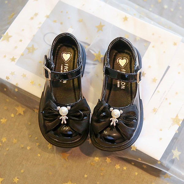 Pantofi casual pentru copii din piele ecologica cu panglica si inchidere cu velcro