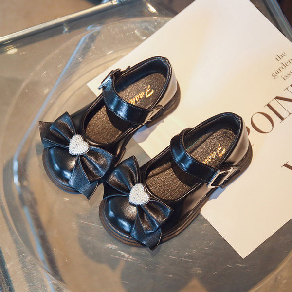 Pantofi copii din piele cu catarama