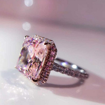 Дамски елегантен пръстен с голям камък