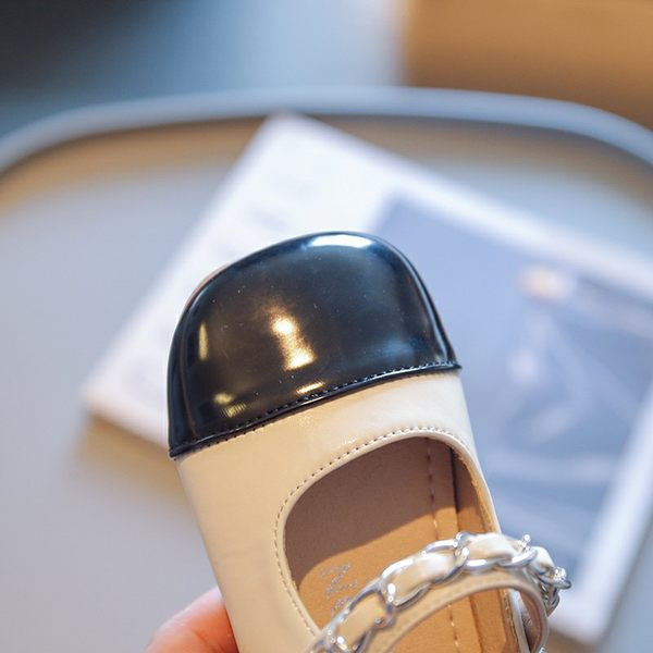 Pantofi casual copii pentru fete cu velcro si perle