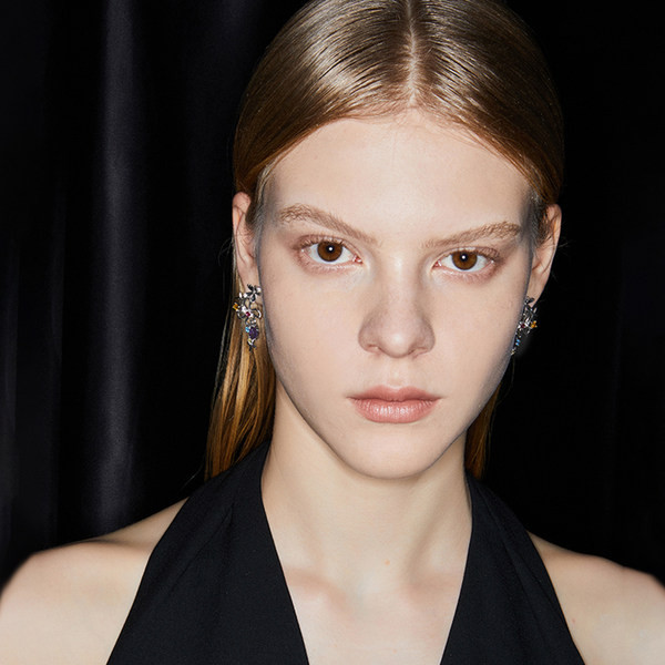 Cercei dama - cu elemente florale