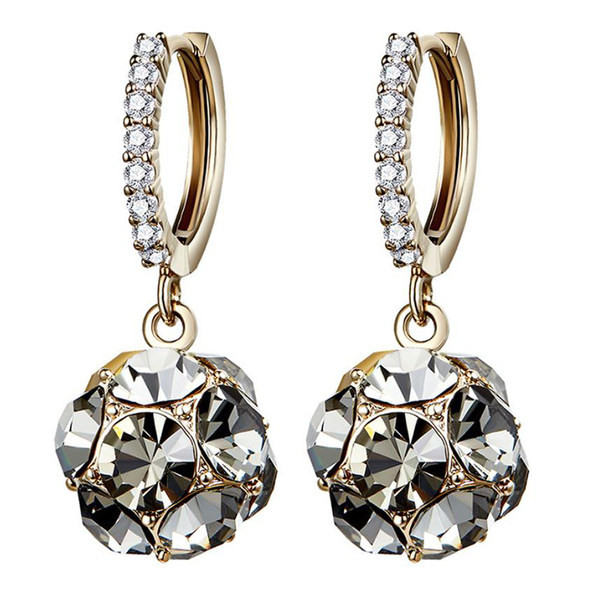 Cercei cu pietre la modă pentru femei