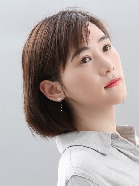 Cercei dama cu - element floral