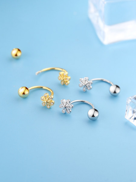 Cercei de dama cu pietre decorative