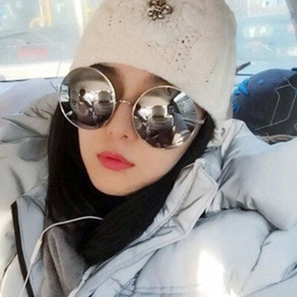 Ochelari moderni de damă cu formă rotundă - trei culori