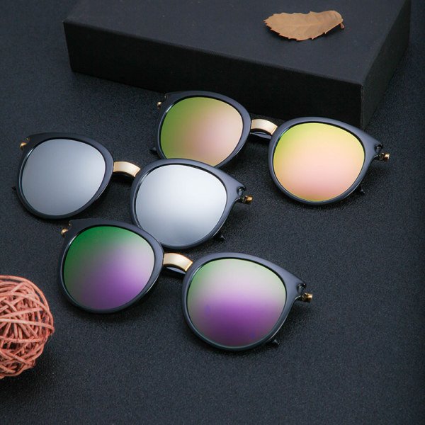 Ochelari casual de dama cu lentile colorate