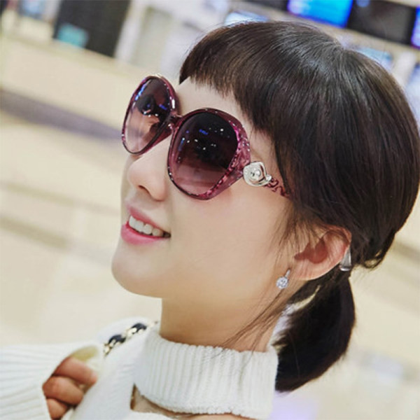 Ochelari de dama cu protectie UV si rama colorata