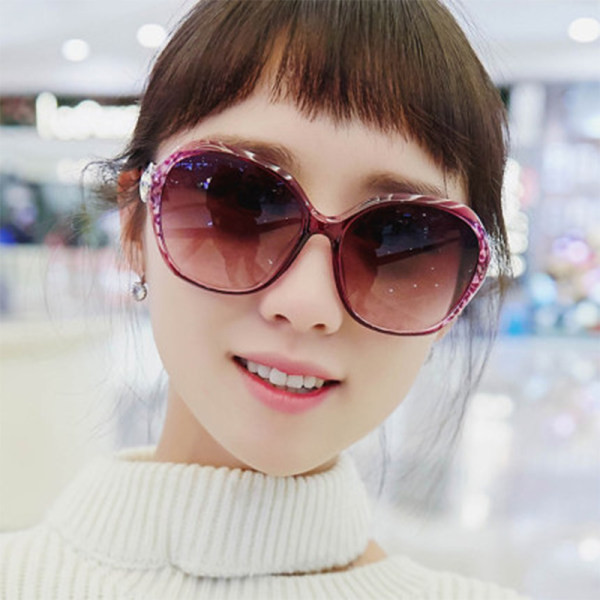 Ochelari de dama cu protectie UV si rama colorata