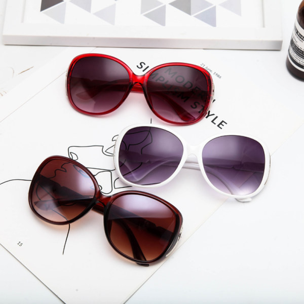 Ochelari de soare de damă cu imprimeu cu cadru