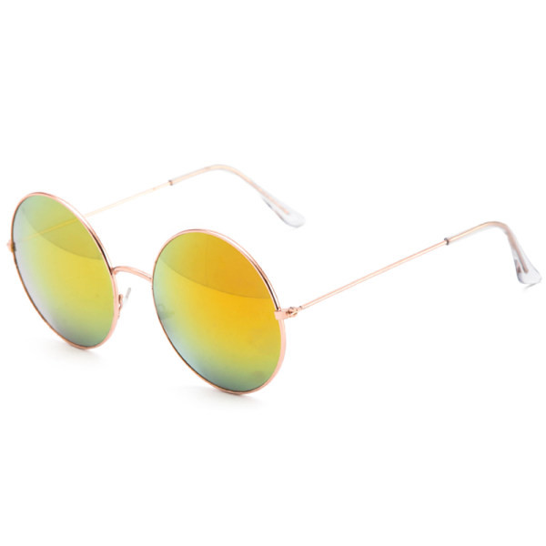 Ochelari de soare la modă cu lentile colorate în oglindă pentru femei