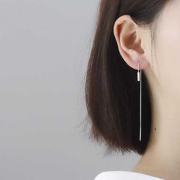 Cercei lungi eleganti de dama