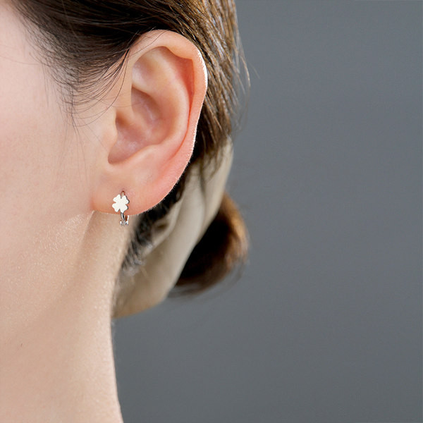 Cercei de damă – în formă de trifoi