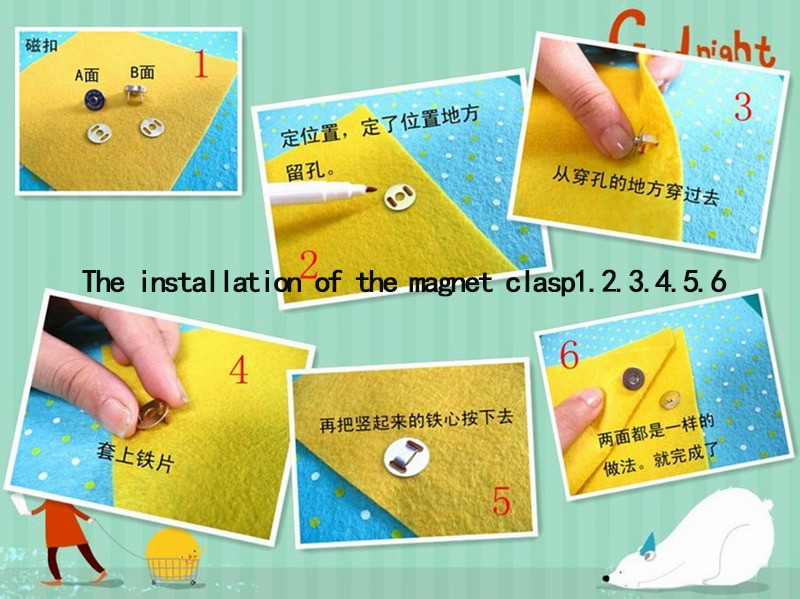 10 seturi Buton portofel 14 mm 18 mm Genți Nasturi Capsoare metalice Închizători de mediu Magnetic de îngroșare Cataramă cu adsorbție automată