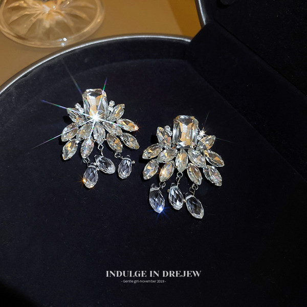 Cercei damă cu pietre