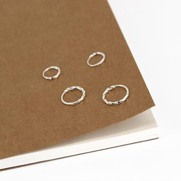 Naiste hõbedased kõrvarõngad