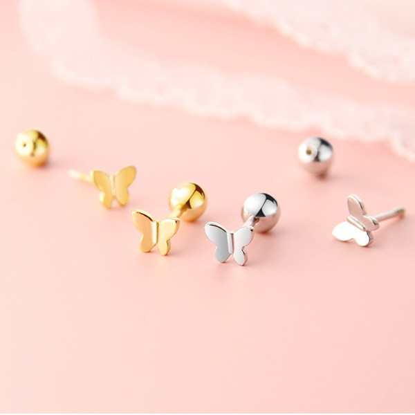 Cercei de zi cu zi pentru femei - de culoare auriu si argintiu