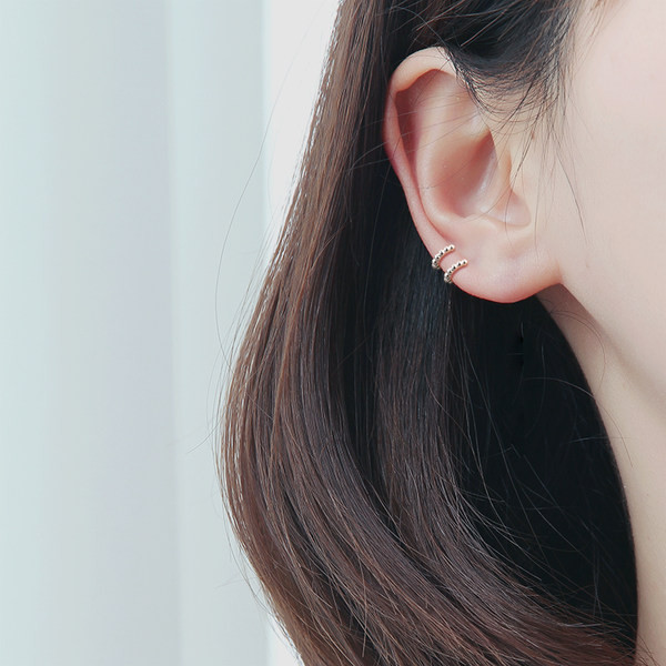 Cercei de dama mici model de zi cu zi