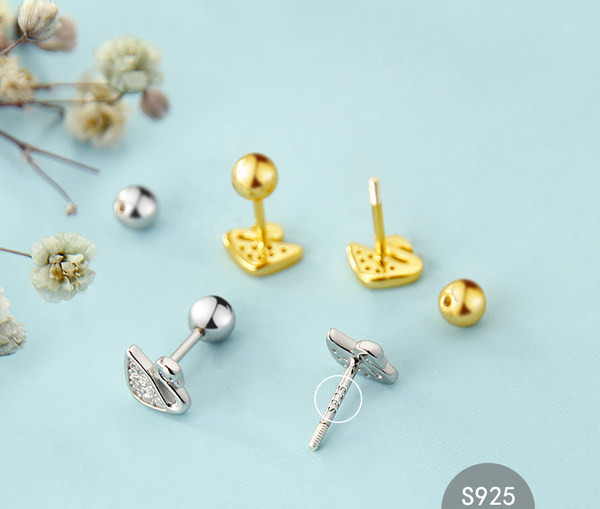 Cercei de dama cu pietre decorative