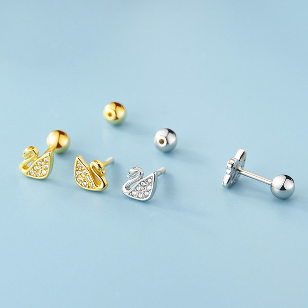 Cercei de dama cu pietre decorative