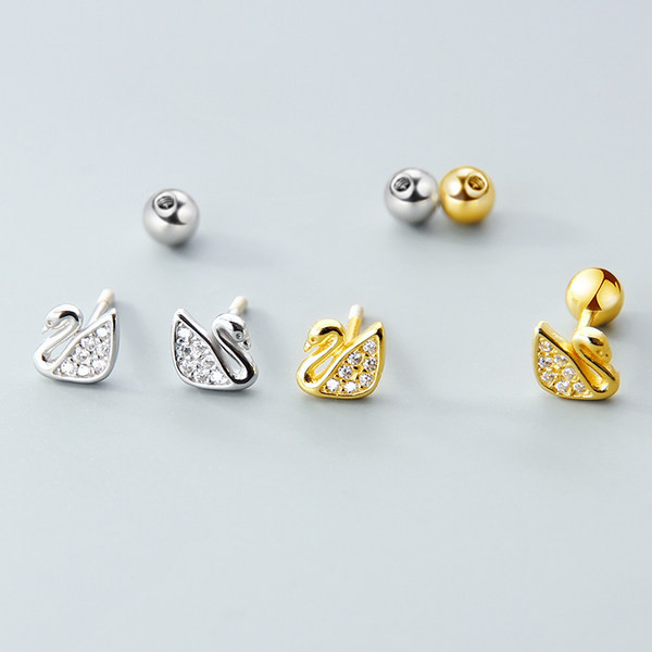 Cercei de dama cu pietre decorative