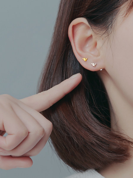 Cercei cu știfturi moderni de damă