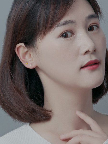 Cercei cu știfturi moderni de damă