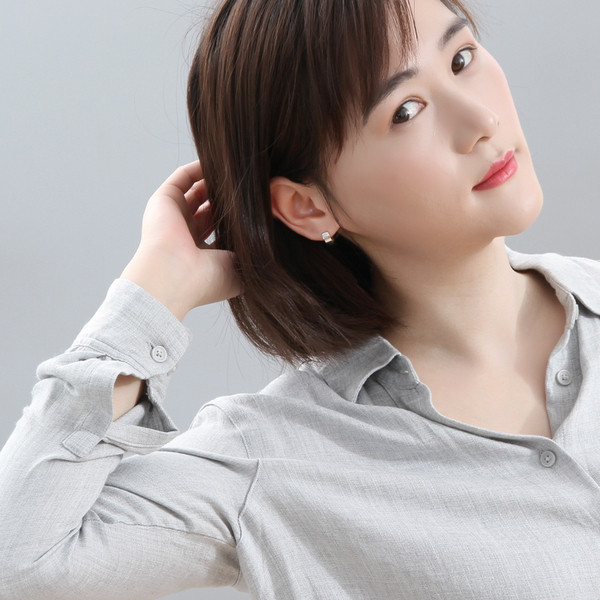 Cercei dama doua culori