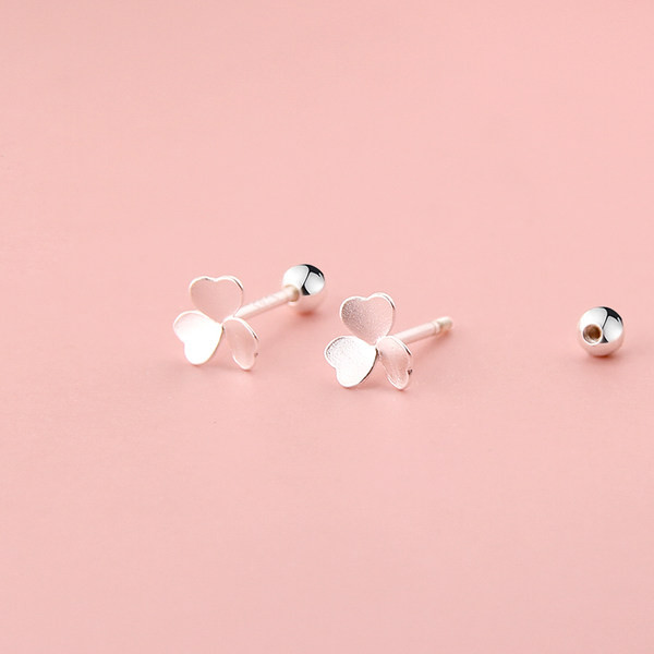 Cercei casual pentru femei de culoare argintie