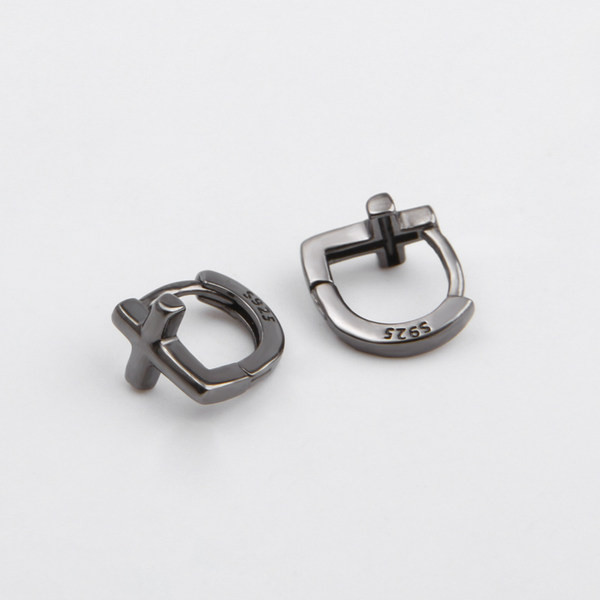 Cercei casual dama in doua culori