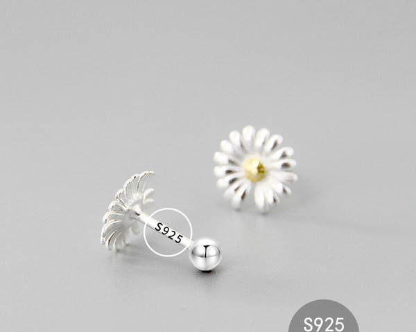 Naiste lillelised kõrvarõngad