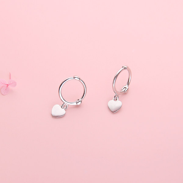 Cercei casual dama - cu pandantiv din argint