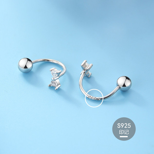 Naiste U-kujulised kõrvarõngad