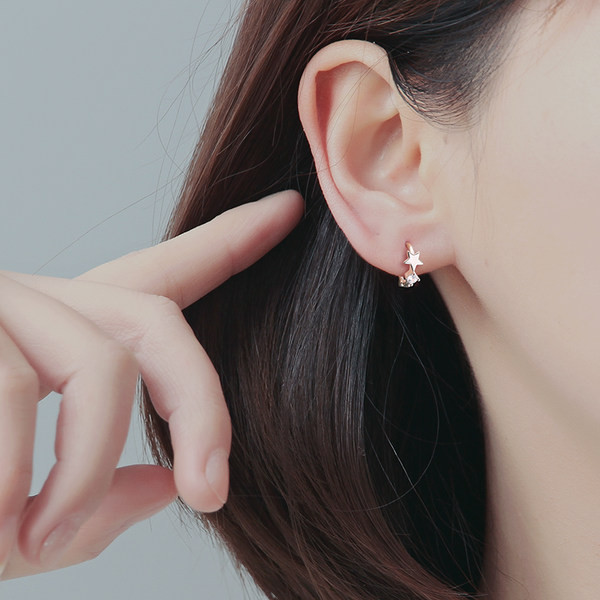 Cercei casual dama cu pietre