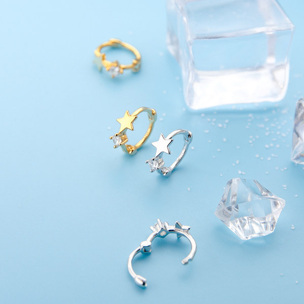 Cercei casual dama cu pietre