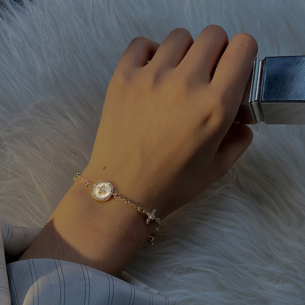 Brățară casual de damă cu pietre