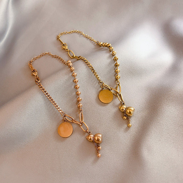 Brățară retro damă din oțel titan