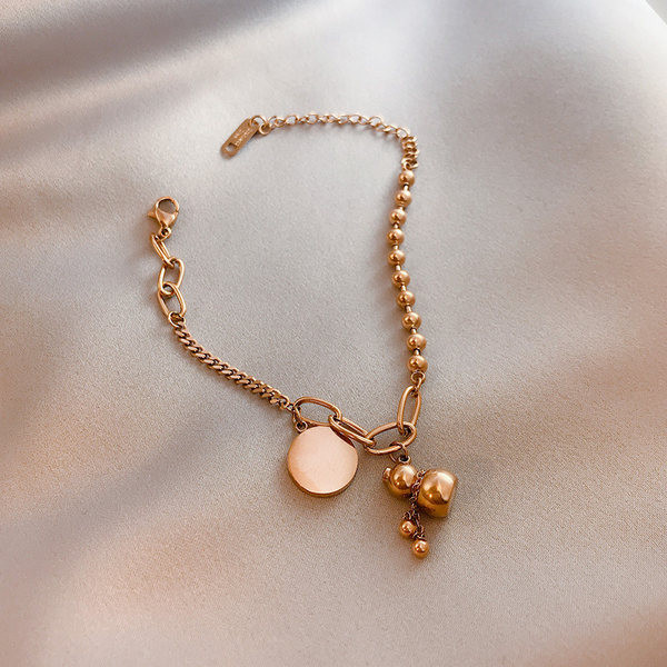 Brățară retro damă din oțel titan