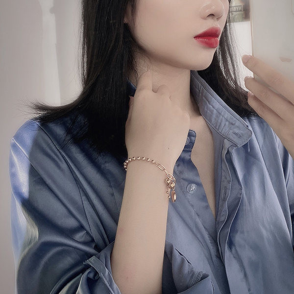 Brățară retro damă din oțel titan