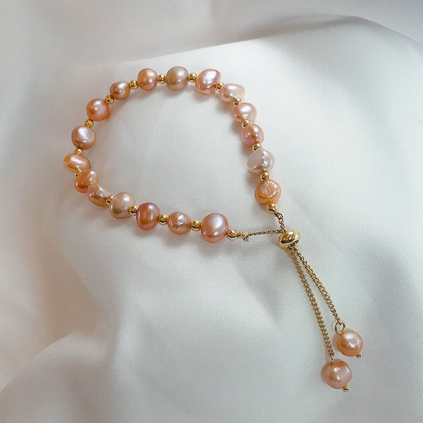 Bratara casual de dama cu perle