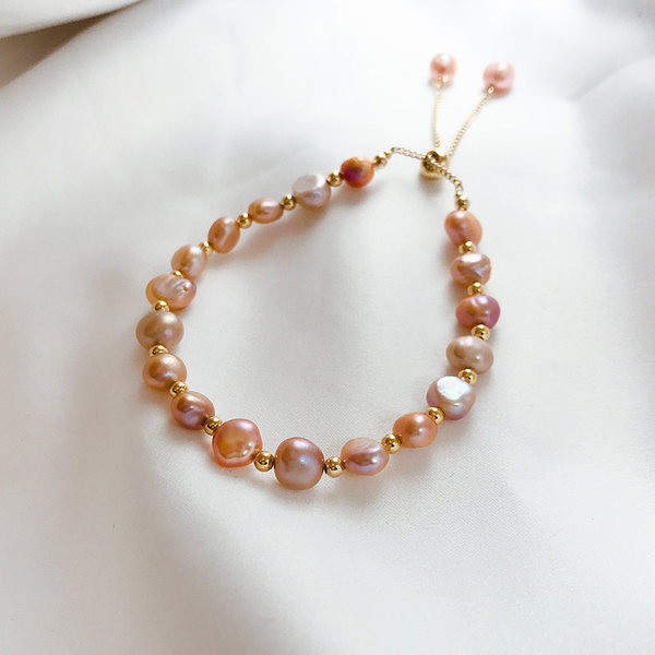 Bratara casual de dama cu perle