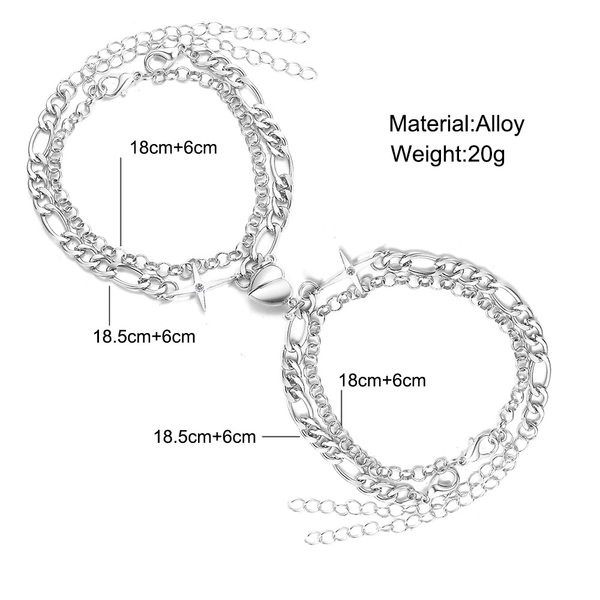 Brățară de damă model nou de culoare argintie